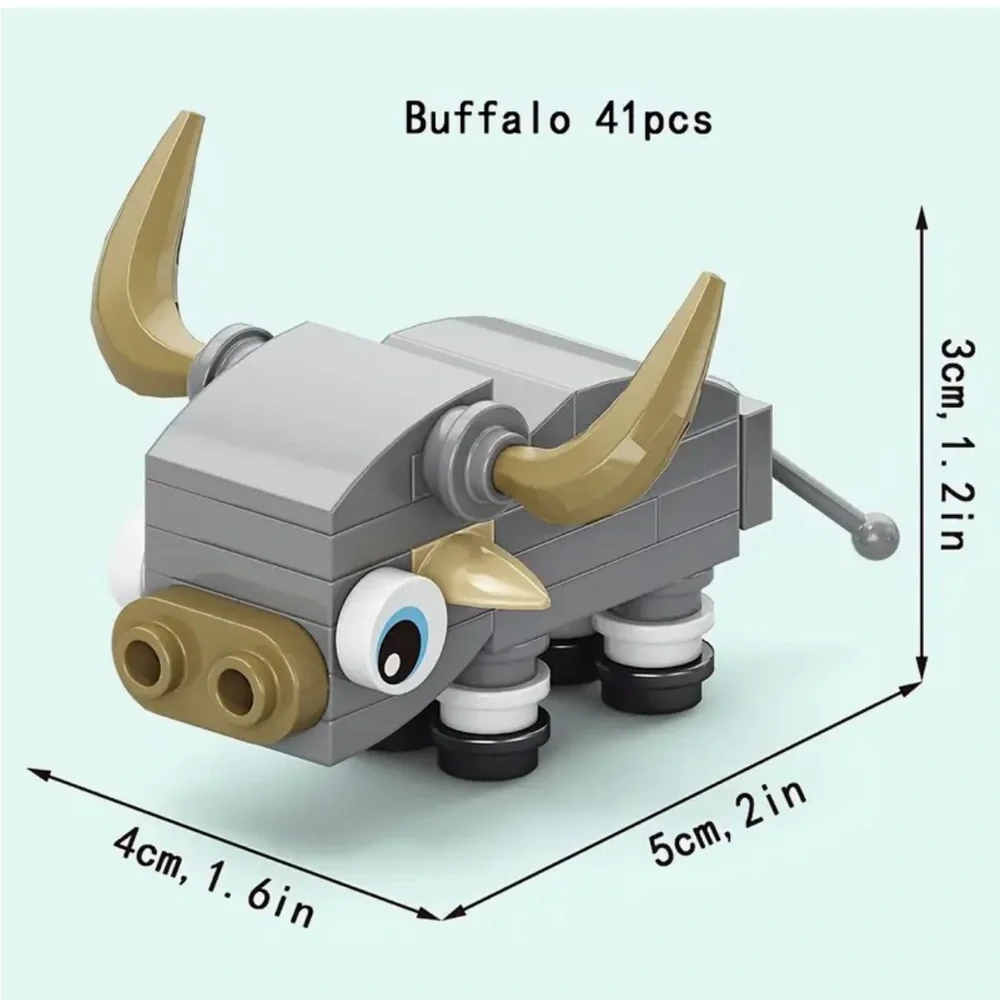 Farm Animal Building Blocks - Choose 1